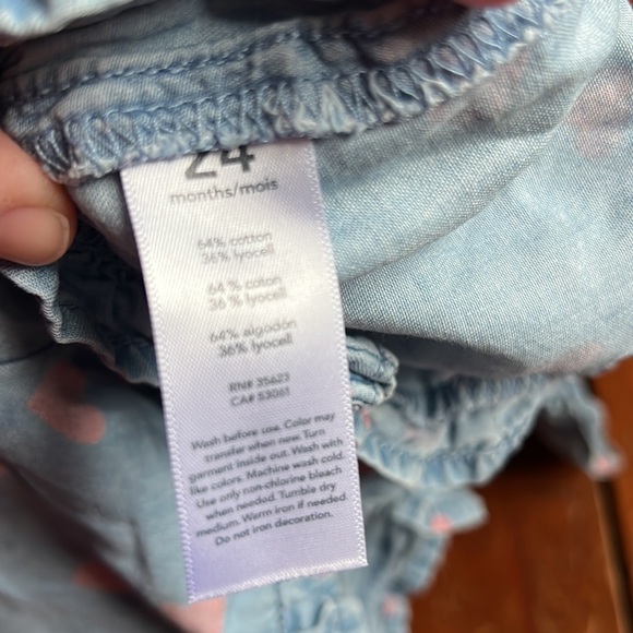 Jean style romper - Picture 5 of 5